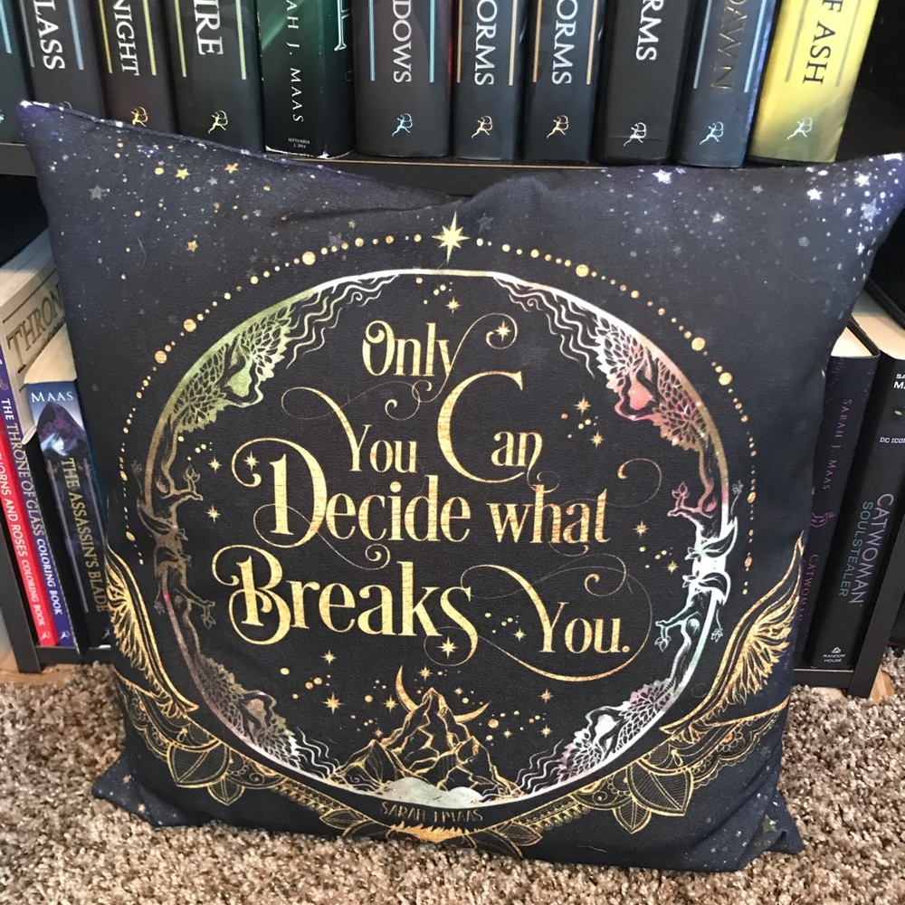 Sarah J Maas Quote pillow